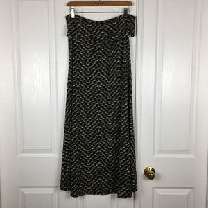 LuLaRoe Large Maxi Skirt